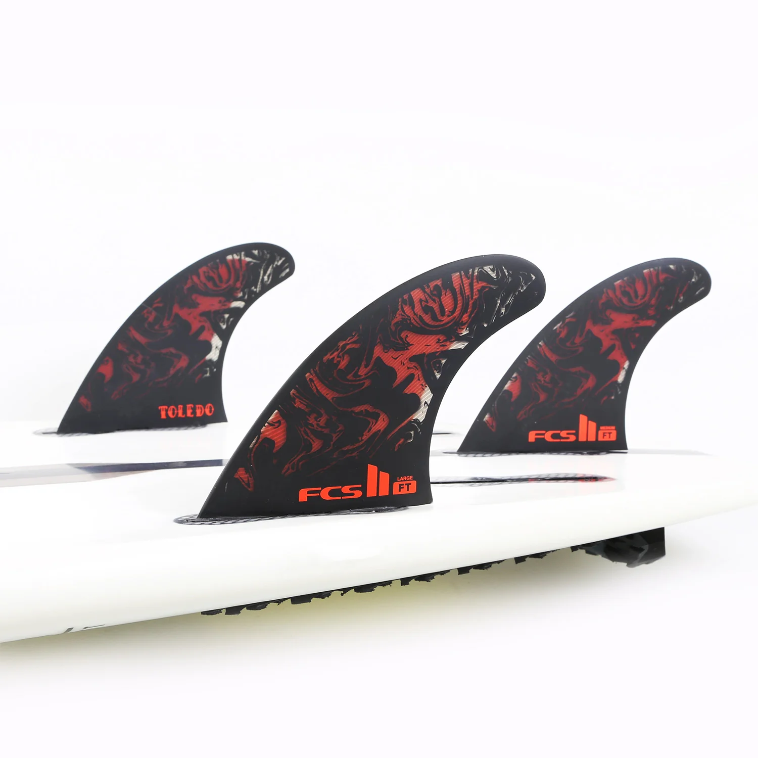 FCS II Filipe Toledo Tri Fins - Image 3