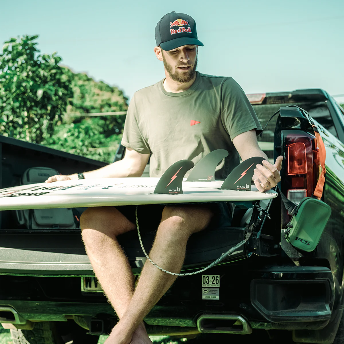 FCS II Nathan Florence Tri Fin Set - Image 6